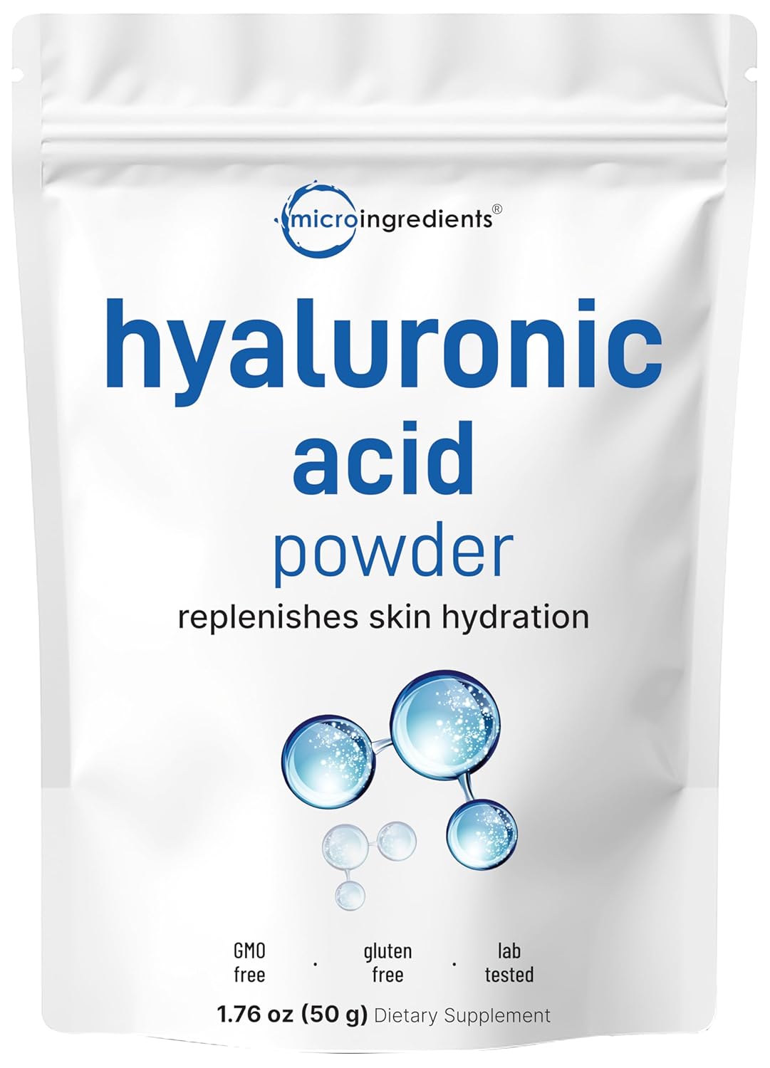 Micro Ingredients Purest Hyaluronic Acid Powder - Anti-Aging Serum