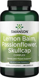 Swanson Lemon Balm, Passion Flower & Skullcap Complex - ١٨٠ كبسولة