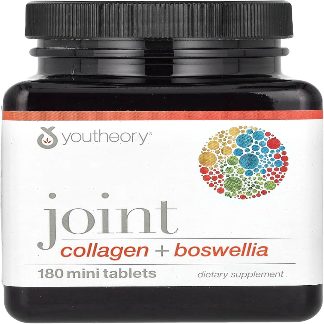 Youtheory, Joint, Collagen + Boswellia, 180 Mini Tablets
