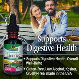 مستخلص جذور عرق السوس بدون كحول من Nature's Answer - ٢٠٠٠ ملجم