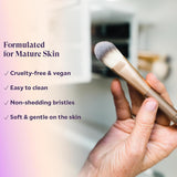 Fièra Cosmetics concealer brush for cream and liquid concealer application