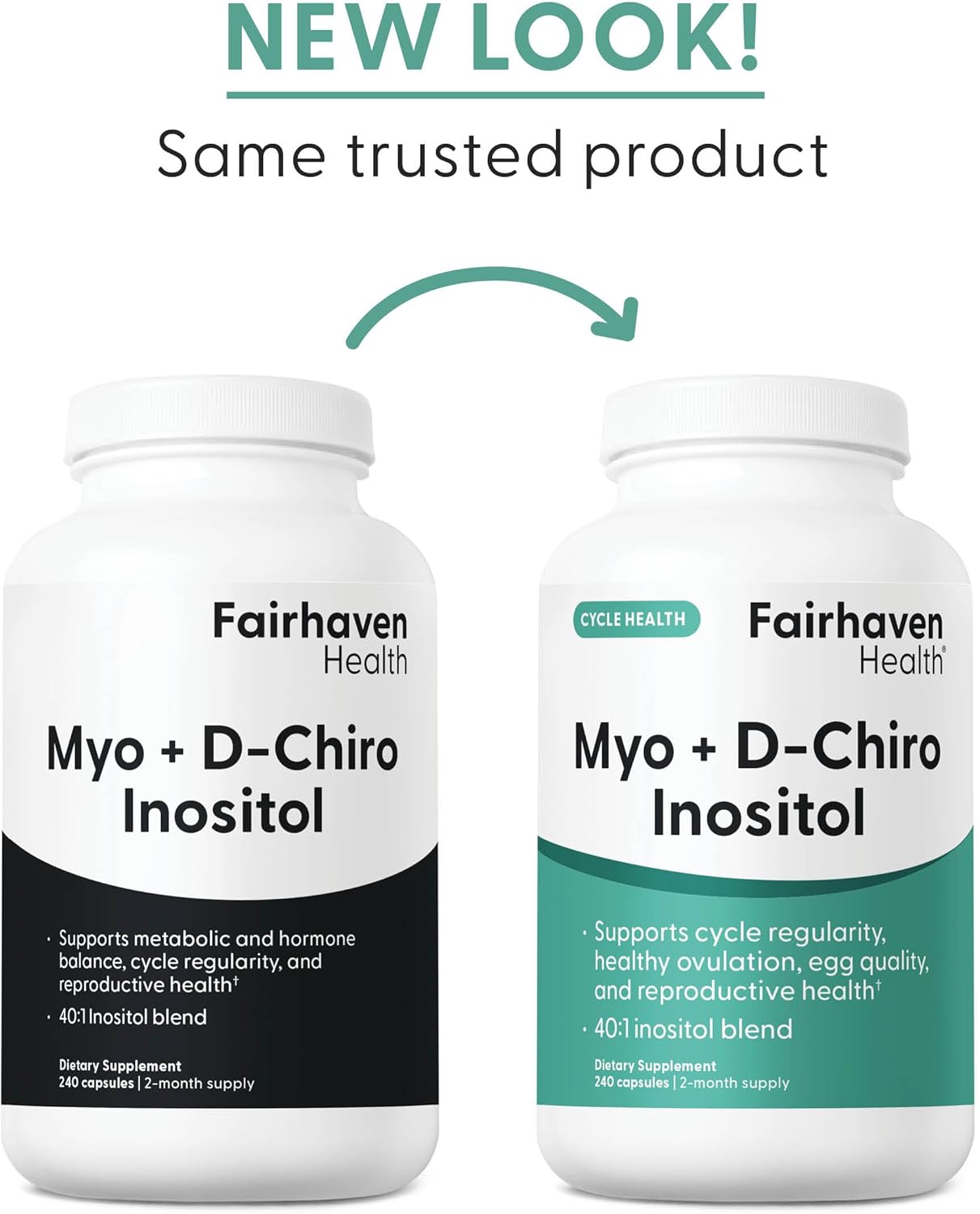 مكمل Myo + D-Chiro Inositol بجرعة مزدوجة، يدعم التوازن الهرموني وحساسية الأنسولين