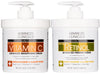 Advanced Clinicals Retinol & Vitamin C Skin Care Set - Brightening & Anti-Aging Body & Face Lotion