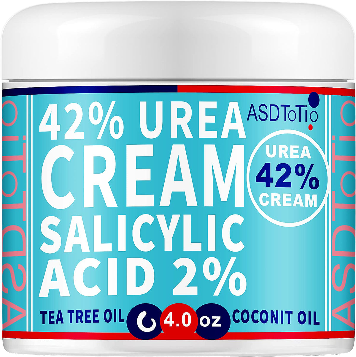 Premium 42% Urea Foot Cream with Salicylic Acid & Natural Oils - For Feet, Hands & Rough Skin