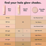 e.l.f. Halo Glow Liquid Filter, Complexion Booster For A Glowing, Soft-Focus Look, Infused With Hyaluronic Acid, Vegan and Cruelty-Free, 0 Fair