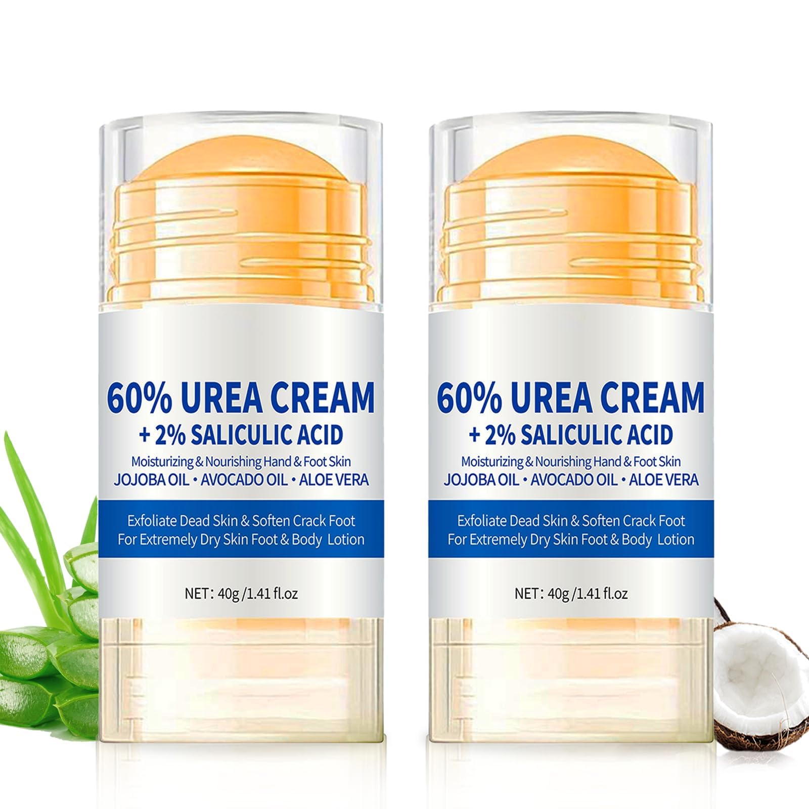 Hydrating Urea Foot & Hand Cream with 60% Urea & 2% Salicylic Acid