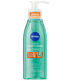 NIVEA Derma Skin Clear Anti-Blemish Face Cleansing Gel - 150ml with Salicylic Acid, Sea Salt & Niacinamide