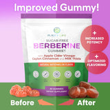 Keto Berberine Complex gummies: Sugar-free gummies with Ceylon cinnamon, milk thistle, and ACV for metabolism.