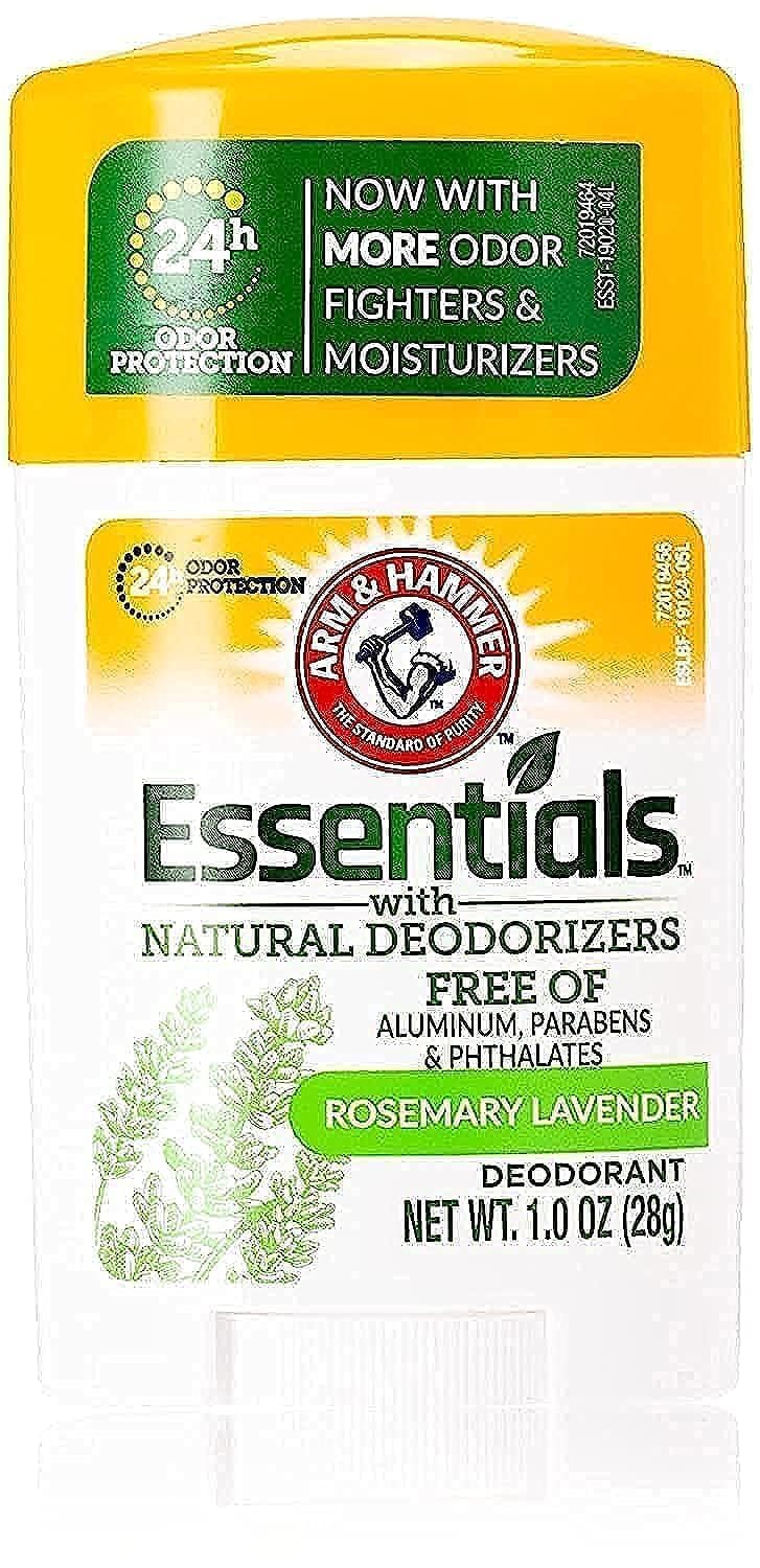 ARM & HAMMER Fresh Rosemary Lavender Deodorant - 28g - Aluminum-Free, Paraben-Free, Phthalate-Free