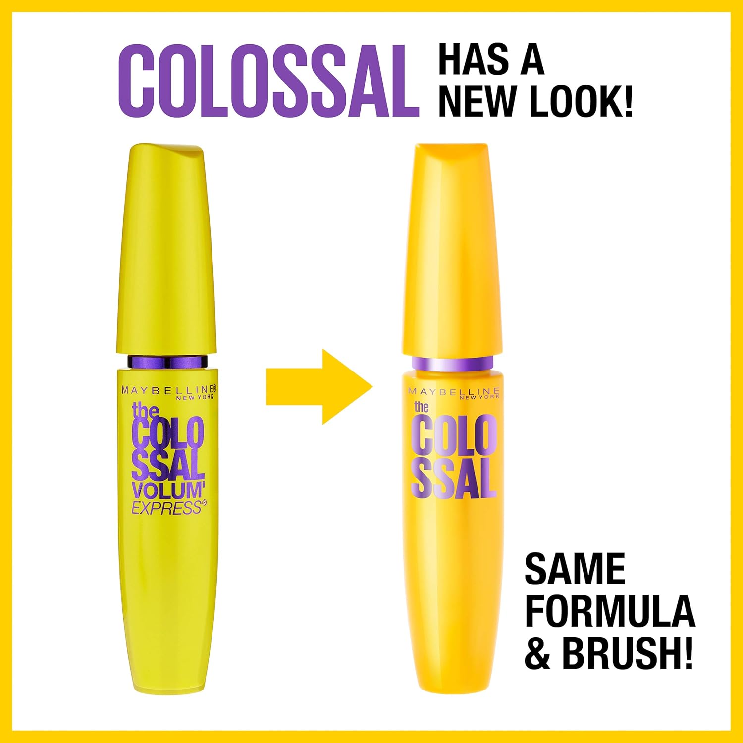 Glam black washable mascara for volumizing and defining lashes.