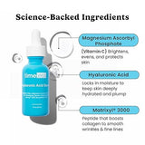 Timeless Hyaluronic Acid Serum with Vitamin C & Matrixyl 3000 (Pouches)