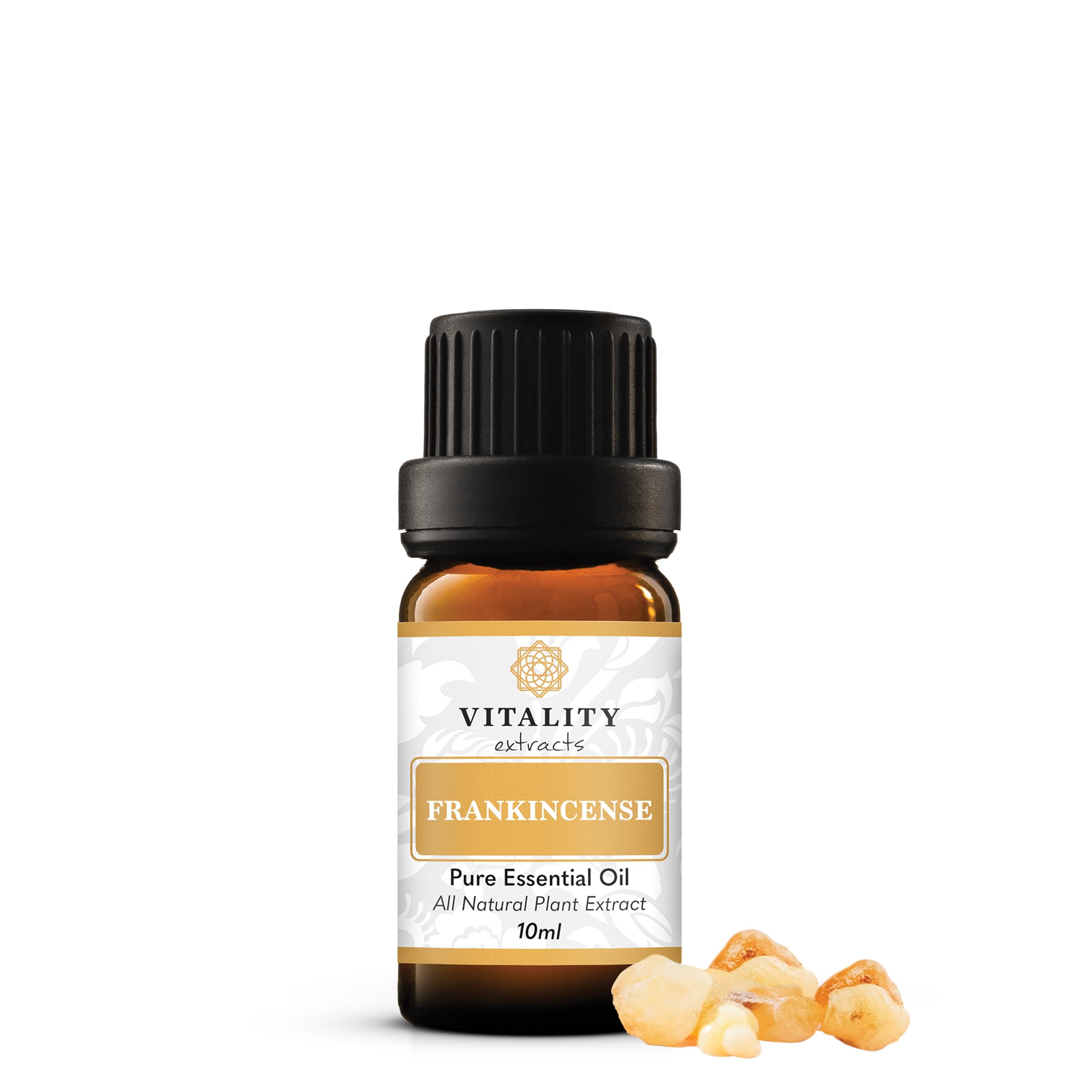 Vitality Extracts Frankincense Essential Oil - 10ml Pure Aromatherapy Grade for Skin Care & Natural Calm