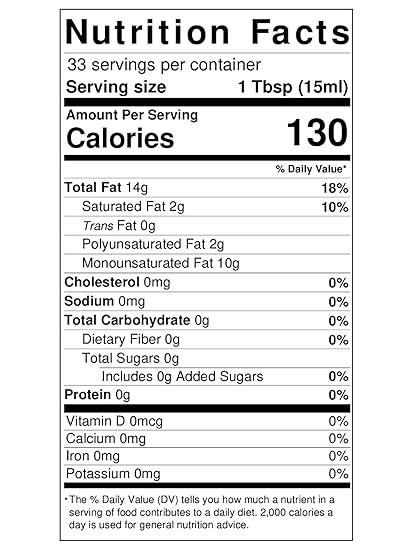 La Tourangelle Naturally Green Avocado Oil, 16.9 fl oz bottle, ideal for cooking and dressings.