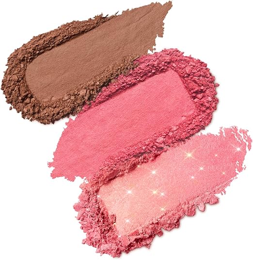 KIKO Milano Multi Finish Trio Blush - Pink (03)
