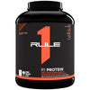 Rule 1 Whey Protein Powder - Chocolate Fudge 5 lbs Premium Whey Blend