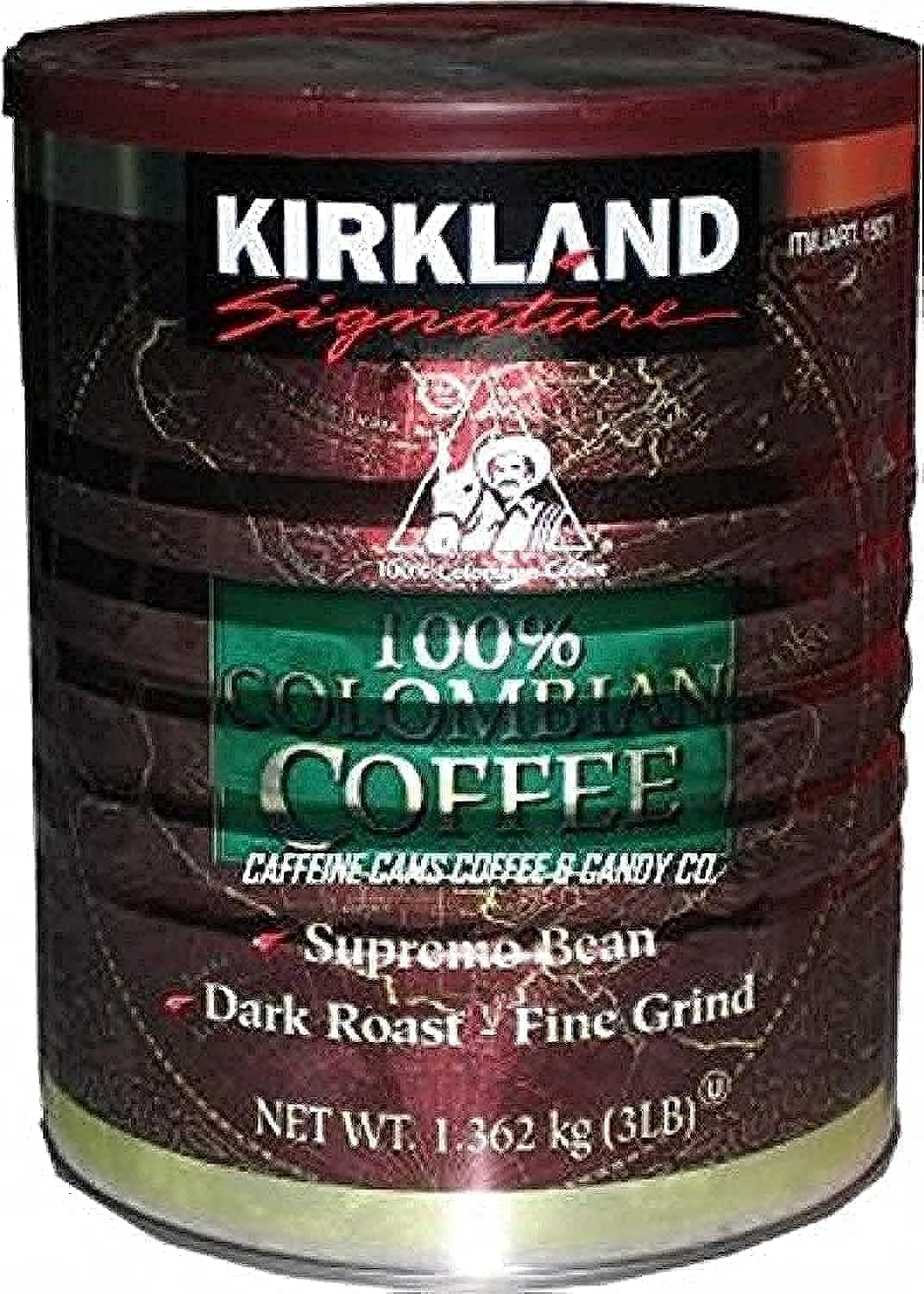 Kirkland Signature 100% Colombian Coffee - Medium Roast, 2 x 3 lb Bags