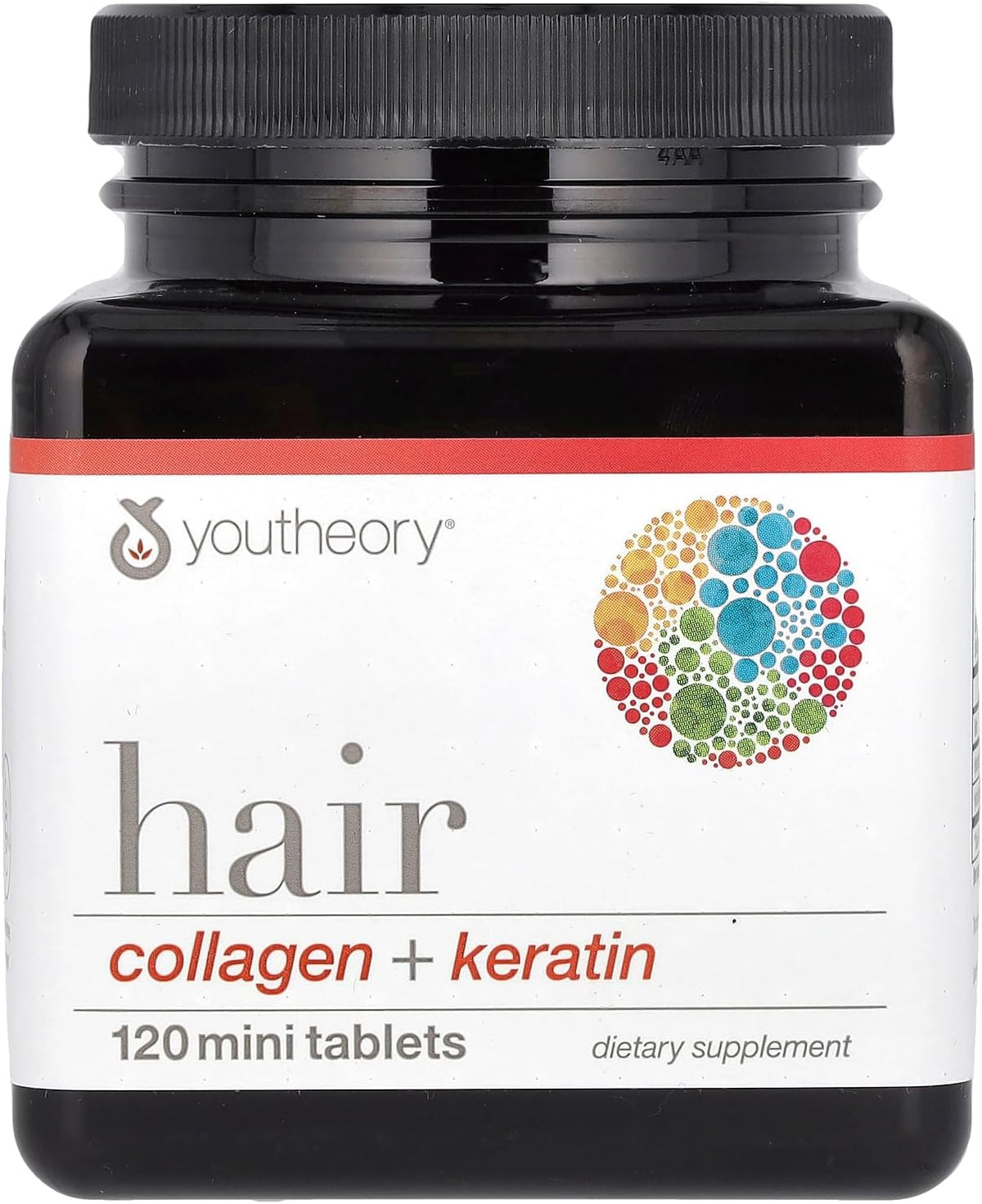 Youtheory, Hair, Collagen + Keratin, 120 Mini Tablets