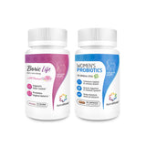 NutraBlast Boric Acid Suppositories & Probiotics - Odor Control & Digestive Health (30 Count)