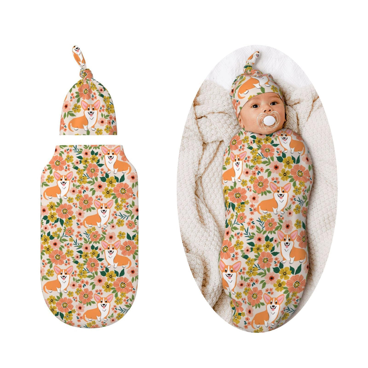 Candy Swaddle Blankets for Newborns - Soft & Breathable Multicolor Set