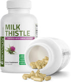 Bronson milk thistle supplement with silimarina and dandelion root for liver support
