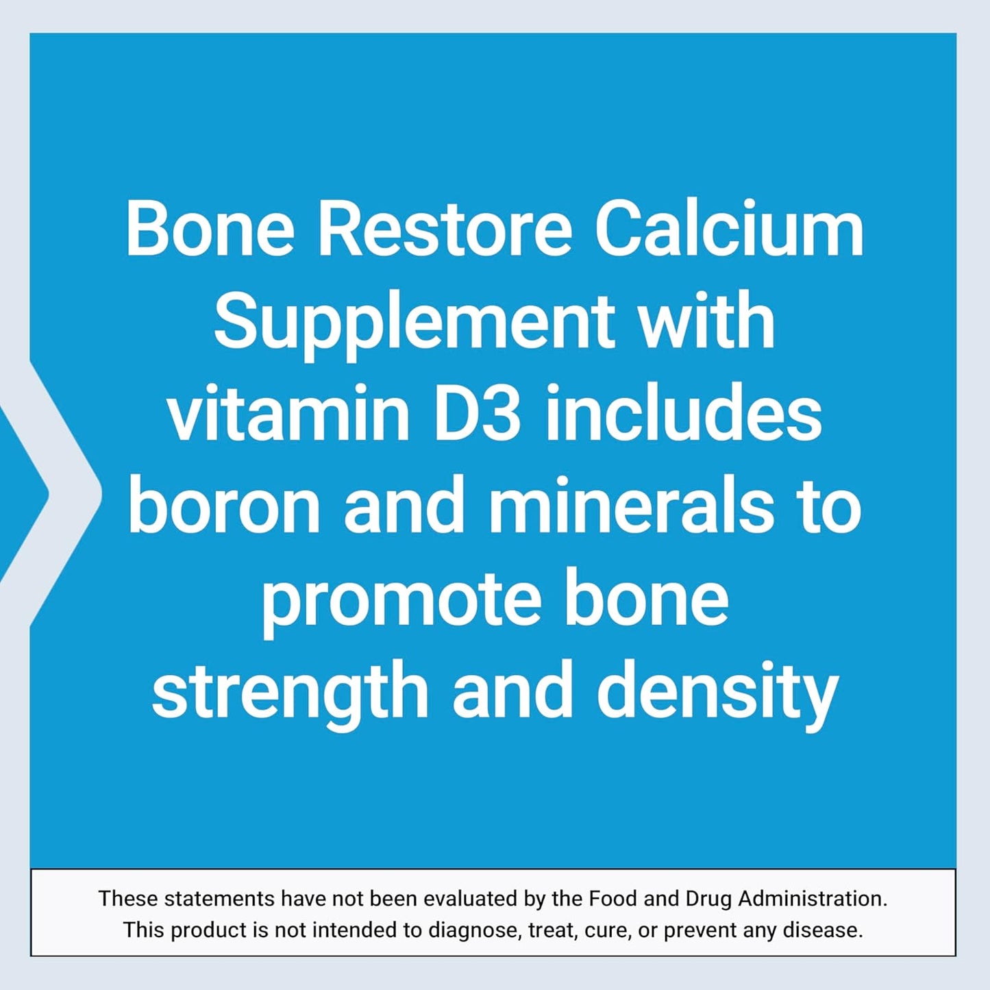 Life Extension Bone Restore – Helps Maintain Healthy Bone Density - Calcium, Vitamin D3, Magnesium, Zinc, Boron and Other Bone-Healthy Minerals - Non-GMO, Gluten-Free – 120 Capsules