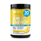 Optimum Nutrition Amino Energy Plus Electrolytes Powder (Pineapple Twist, 285g) - BCAAs, Electrolytes & Anytime Energy
