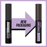 Maybelline Brow Fast Sculpt eyebrow mascara: Black Brown shade for shaping and defining eyebrows.