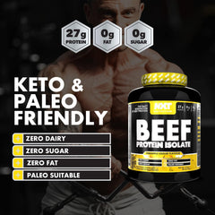 Nxt Nutration Beef Protein Isolate 1.8 Kilo Pineapple Flavor 27 g Protein Per Serving Protein-015