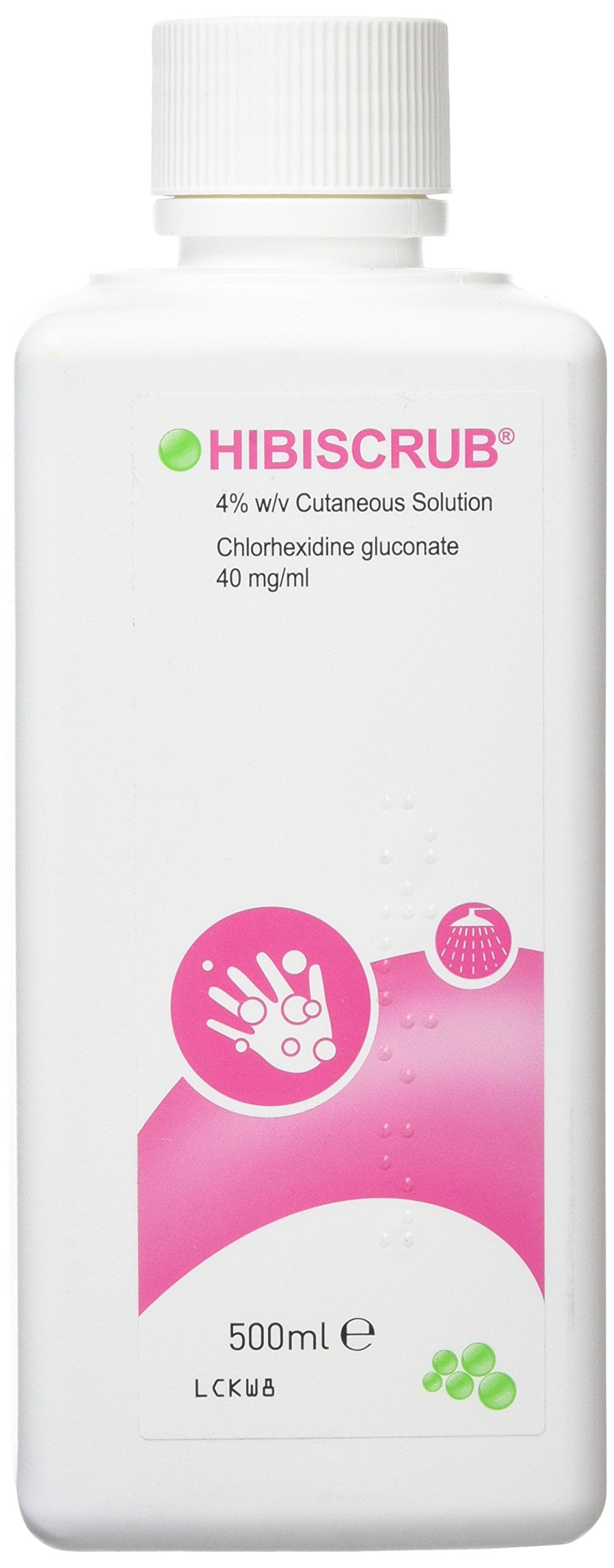 Hibiwash Skin Wash - Antimicrobial Skin Cleanser 500ml