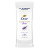 Dove 0% Aluminum Deodorant Stick - Lavender & Vanilla - Gentle & Non-Irritating - 2.6 oz