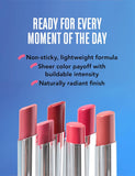 Flormar ملمع شفاه شير اب ٠١١ روزي لاست - تشبع ترطيب.finish شفاف