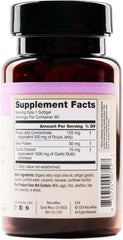 NatureWise Odorless Garlic Pills 1500 mg - with Royal Bee Jelly & Pollen - Herbal Supplement for Heart Health + Immune System + Antioxidants - Gluten-Free, Non-GMO - 60 Softgels [2-Month Supply]