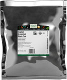 Organic English Breakfast Black Tea - Frontier Co-op 1lb Bulk - Robust, Malty Flavor for Daily Brew