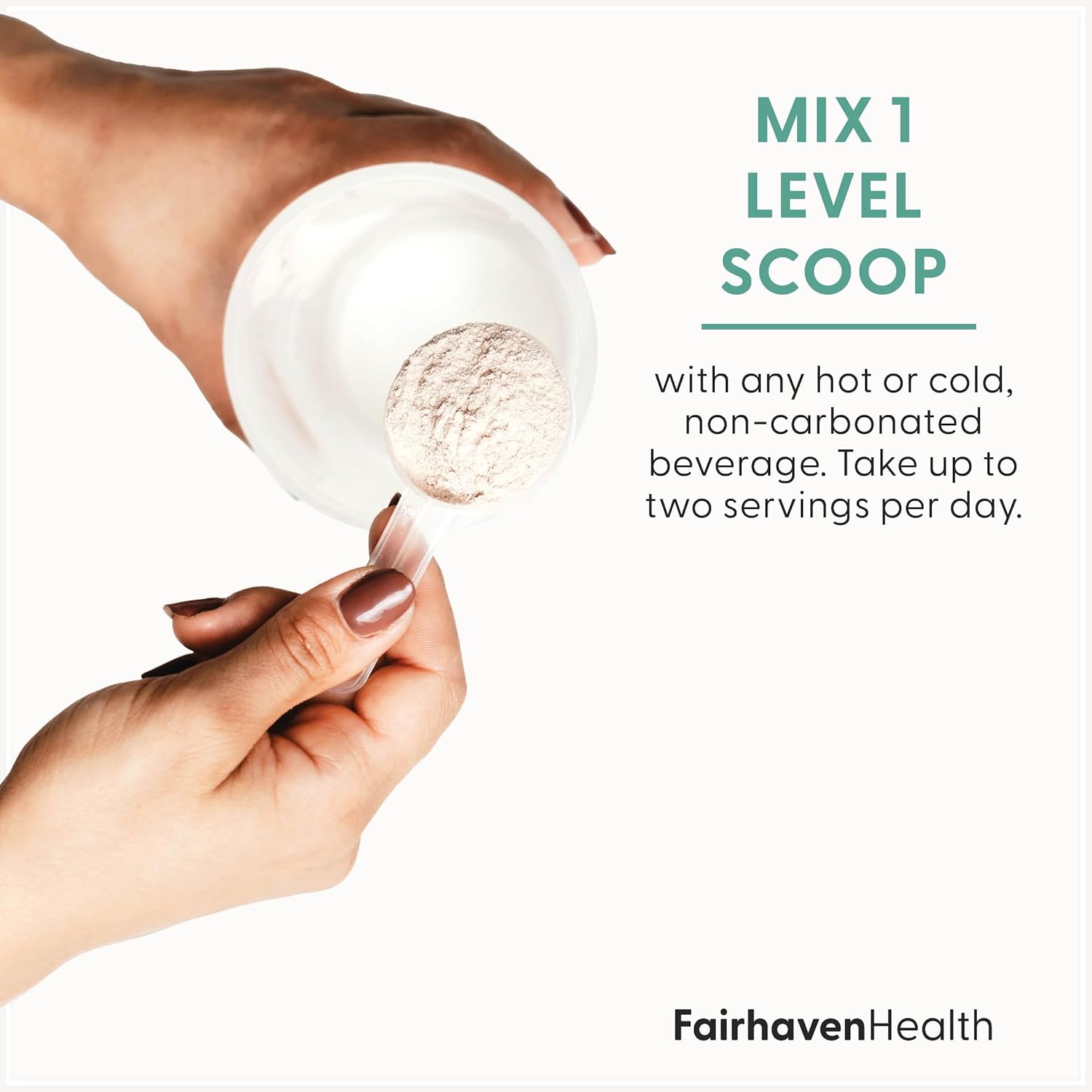 Fairhaven Health myo-inositol and D-chiro-inositol powder for hormonal balance
