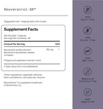 Resveratrol SR، 30 كبسولة نباتية، لمنع الشيخوخة.