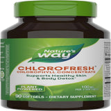 chlorofresh من Nature's Way، مركز الكلوروفيل، 90 كبسولة ناعمة.