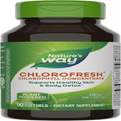 Nature's Way Chlorofresh، مركّز الكلوروفيل، 90 كبسولة هلامية