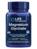 Life Extension Magnesium Glycinate for Heart, Bone & Nerve Health (90 Vegetarian Capsules)