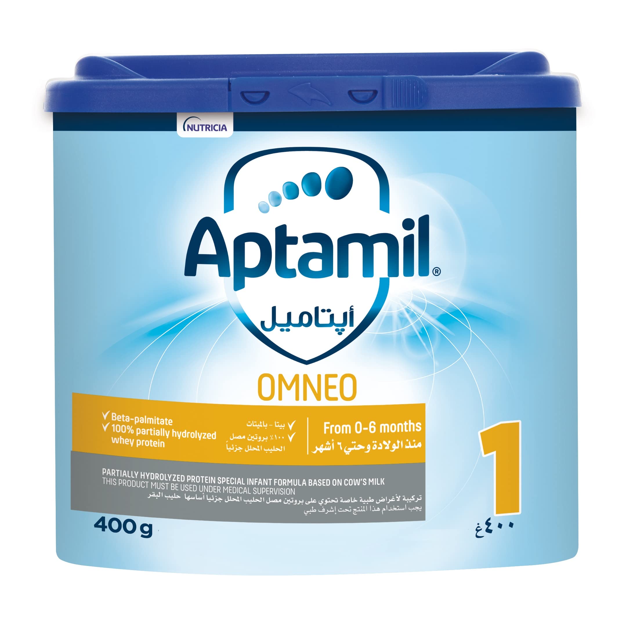 Aptamil Omneo 1 Infant Formula Milk, Stage 1 - 400g