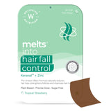 Wellbeing Nutrition Melts Hair Fall Control: Keranat & Zinc for Hair Anchoring & Volume (30 Oral Strips)