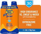 Banana Boat Sport Performance Sunscreen Spray SPF 30 (2 Pack)