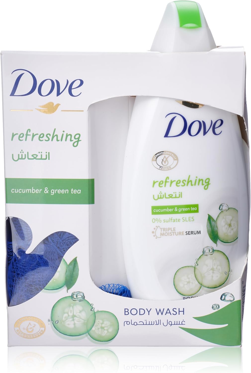 Dove Go Fresh Body Wash Cucumber & Green Tea Refreshing 250ml