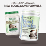 Fit & Lean meal shake: Cookies and Cream flavored protein shake for weight loss and muscle gain.
