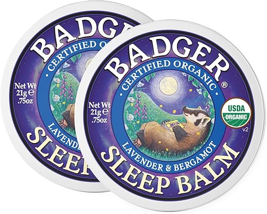 Badger Sleep Balm - Relaxing & Restful Nighttime Balm