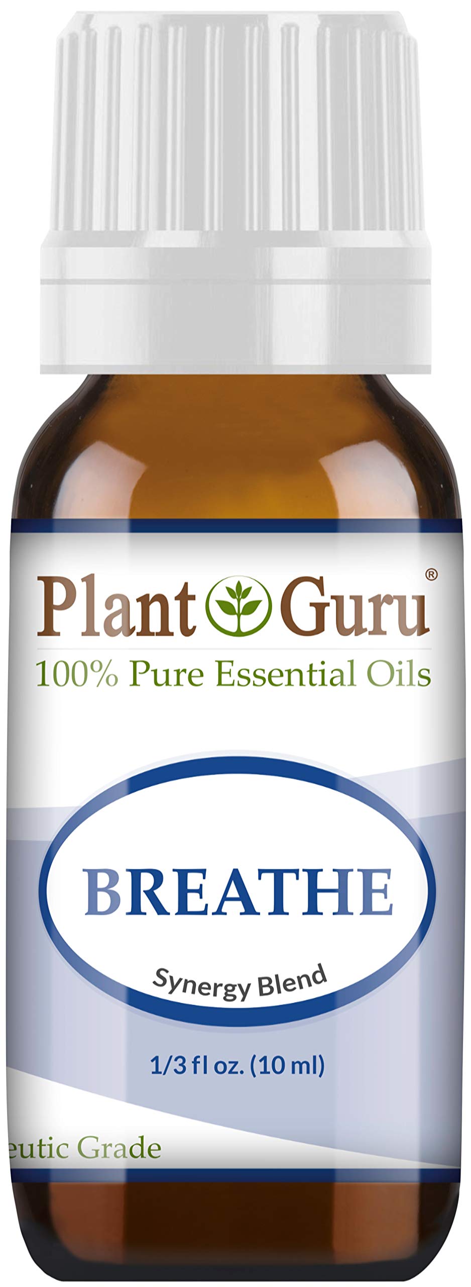 Plant Guru Breathe Synergy Essential Oil Blend | 10ml 100% Pure Therapeutic Grade