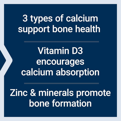 Life Extension Bone Restore – Helps Maintain Healthy Bone Density - Calcium, Vitamin D3, Magnesium, Zinc, Boron and Other Bone-Healthy Minerals - Non-GMO, Gluten-Free – 120 Capsules
