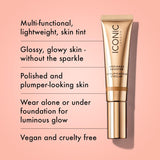 ICONIC London Radiance Booster Tinted Primer: Pearl Glow for Luminous Skin