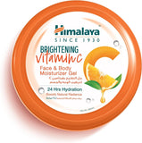Himalaya Brightening Vitamin C Face & Body Moisturizer Gel – Hydrating Radiance Booster 300ml