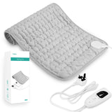 Faylor Electric Heating Pad for Back, Neck & Shoulder Pain Relief (12"x24")