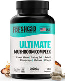 كبسولات  فطر متعددة من FreshCap،  لدعم  الذاكرة والتركيز.